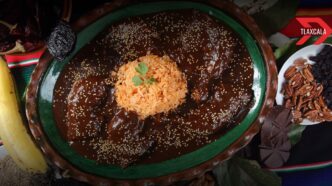 Fiestas patronales con mole en Tlaxcala