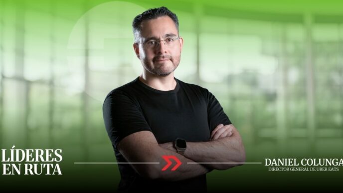 Daniel Colunga, director general de Uber Eats México